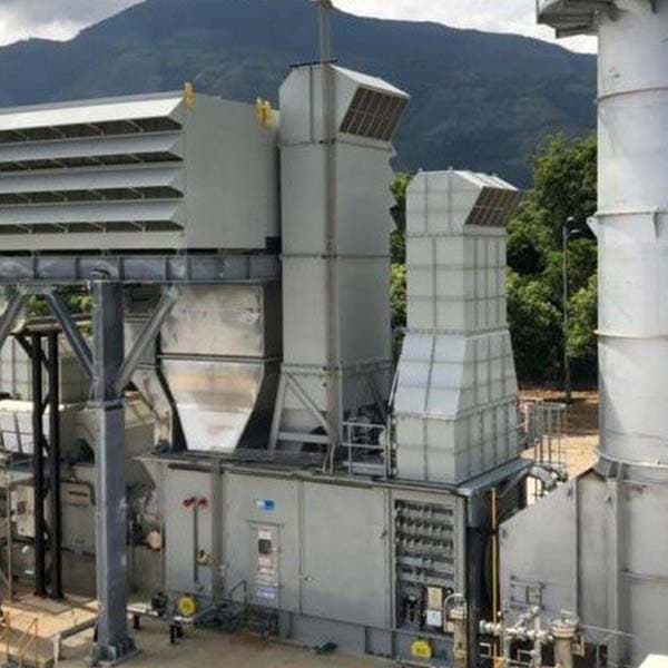 Gas turbine generators at an ARB facility