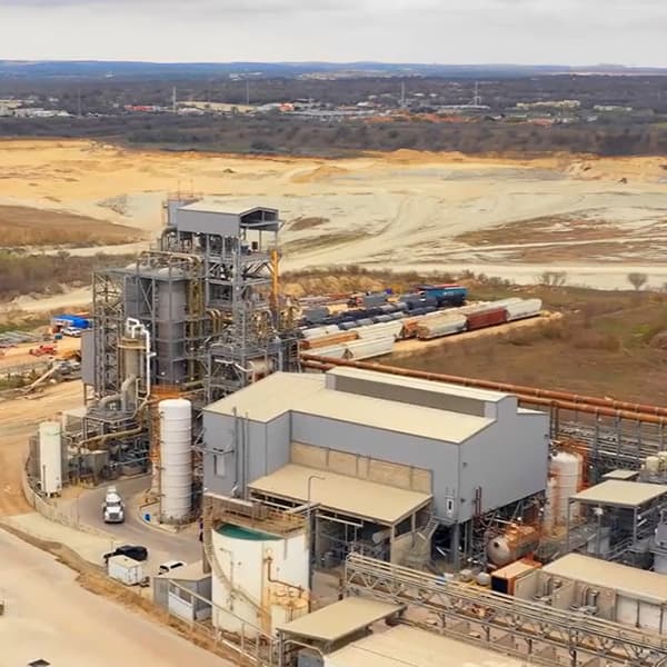 Skyonic's carbon capture facility outside of San Antonio