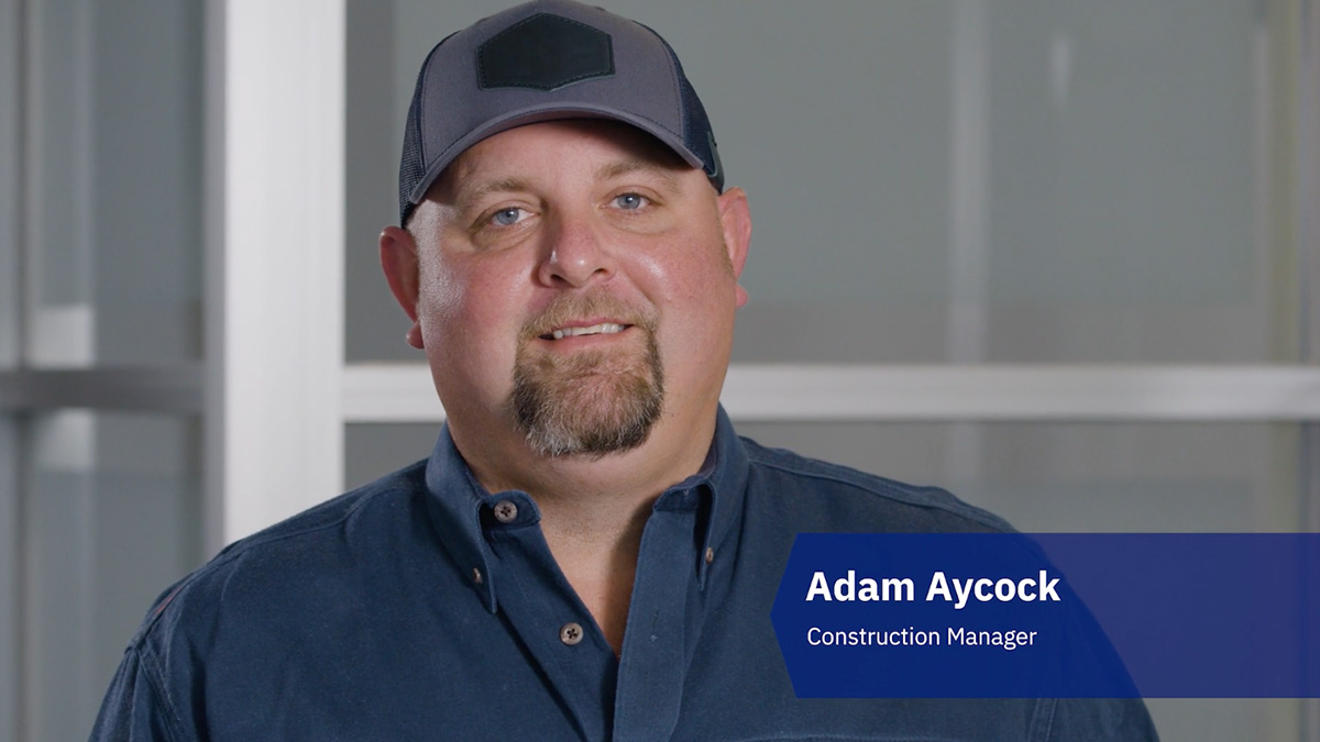 Adam Aycock Construction Manager Video